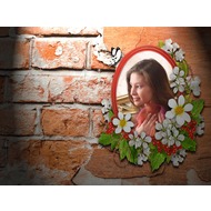 Фотоэффект онлайн - старая кирпичная стена с фото