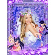 Детская рамочка для девочки  с феями Winx